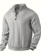 Van Elst Mode® | Chaqueta de Punto con Cremallera