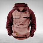 Alex | Sudadera casual con media cremallera y bolsillos prácticos
