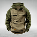 Alex | Sudadera casual con media cremallera y bolsillos prácticos