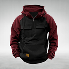 Alex | Sudadera casual con media cremallera y bolsillos prácticos