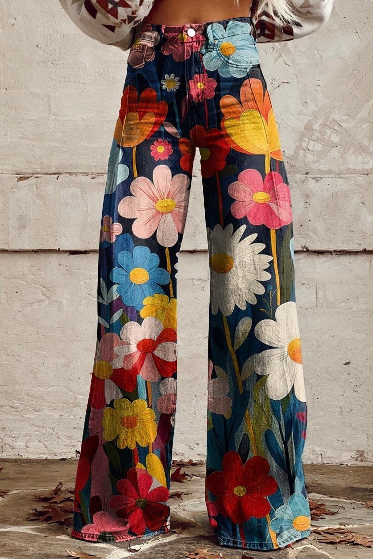 Emilia | Pantalón Boho Vintage