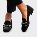 Louna | Mocasines Elegantes con Hebilla