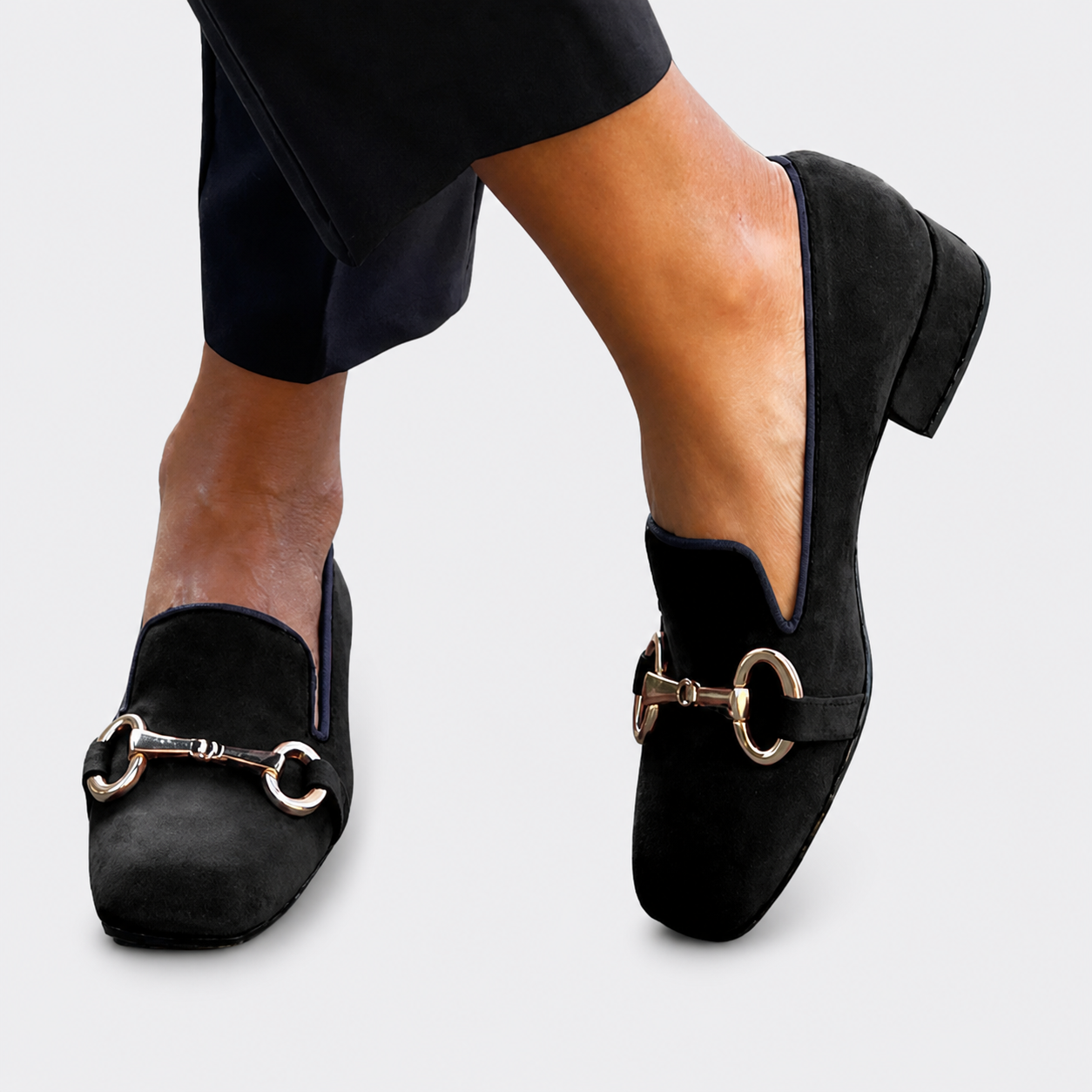 Louna | Mocasines Elegantes con Hebilla