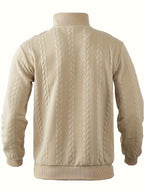 Van Elst Mode® | Chaqueta de Punto con Cremallera