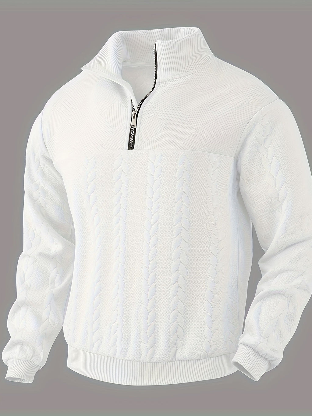 Van Elst Mode® | Chaqueta de Punto con Cremallera
