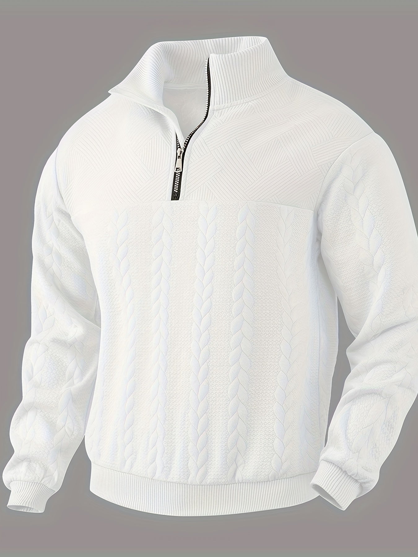 Van Elst Mode® | Chaqueta de Punto con Cremallera
