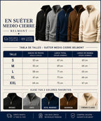 Marcelo – Suéter medio cierre Old Money