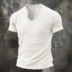 Gorvel - Camiseta Vintage Slim Fit