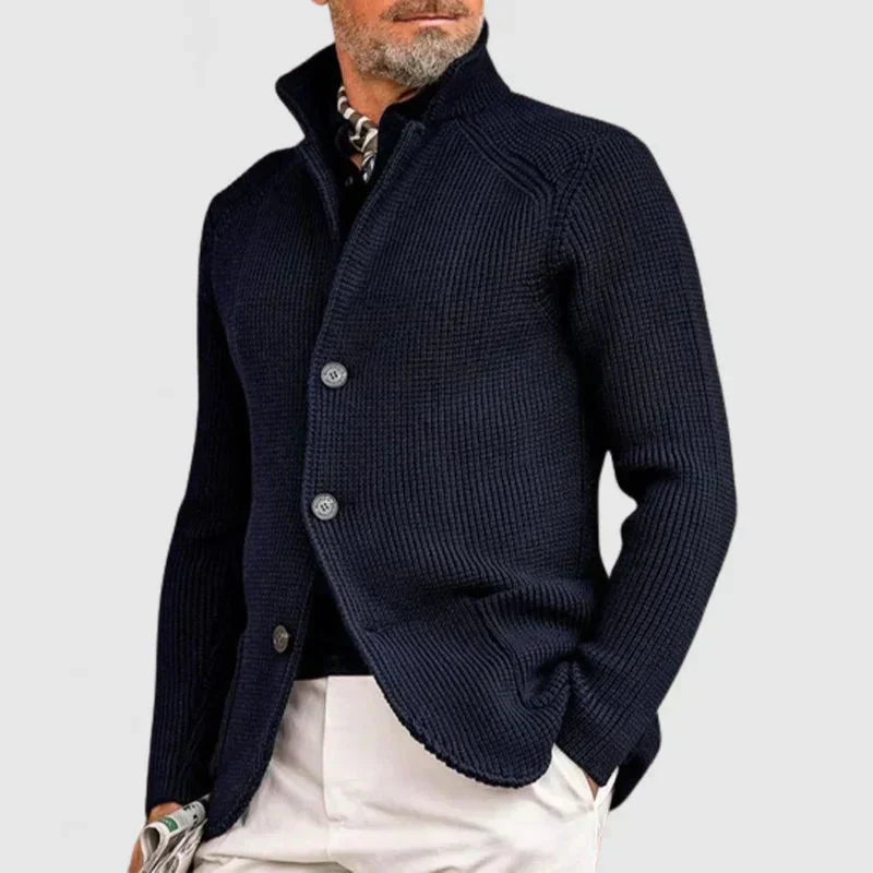 Renato - Cárdigan de Lana Elegante Masculino