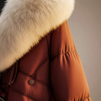 Willow - Abrigo Aislante Con Cuello De Piel
