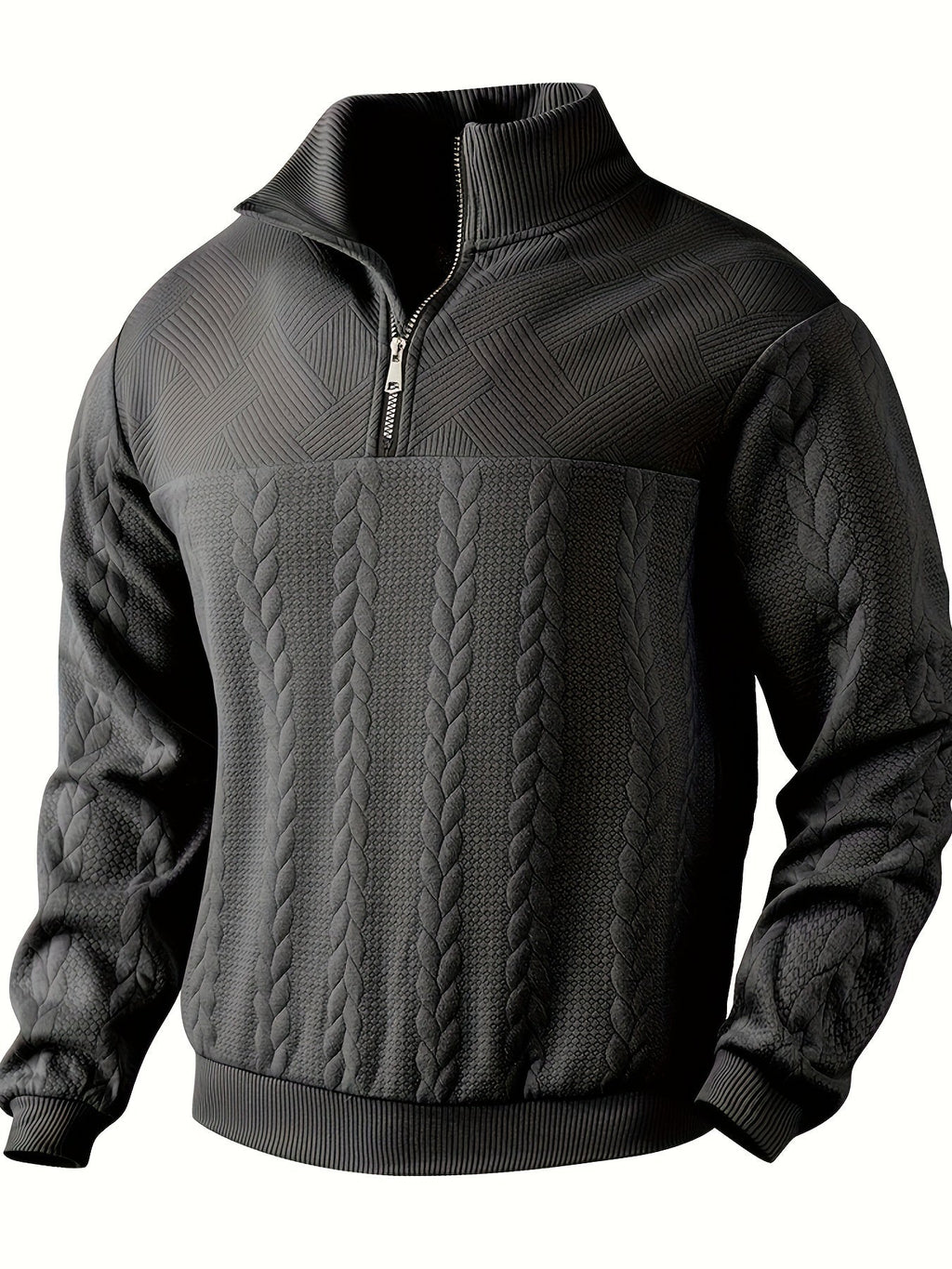 Van Elst Mode® | Chaqueta de Punto con Cremallera