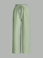 Myriam - Conjunto de 3 Pantalones Plisados Holgados