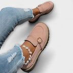 Lora | Mocasines Casual de Punta Redonda