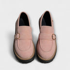 Lora | Mocasines Casual de Punta Redonda