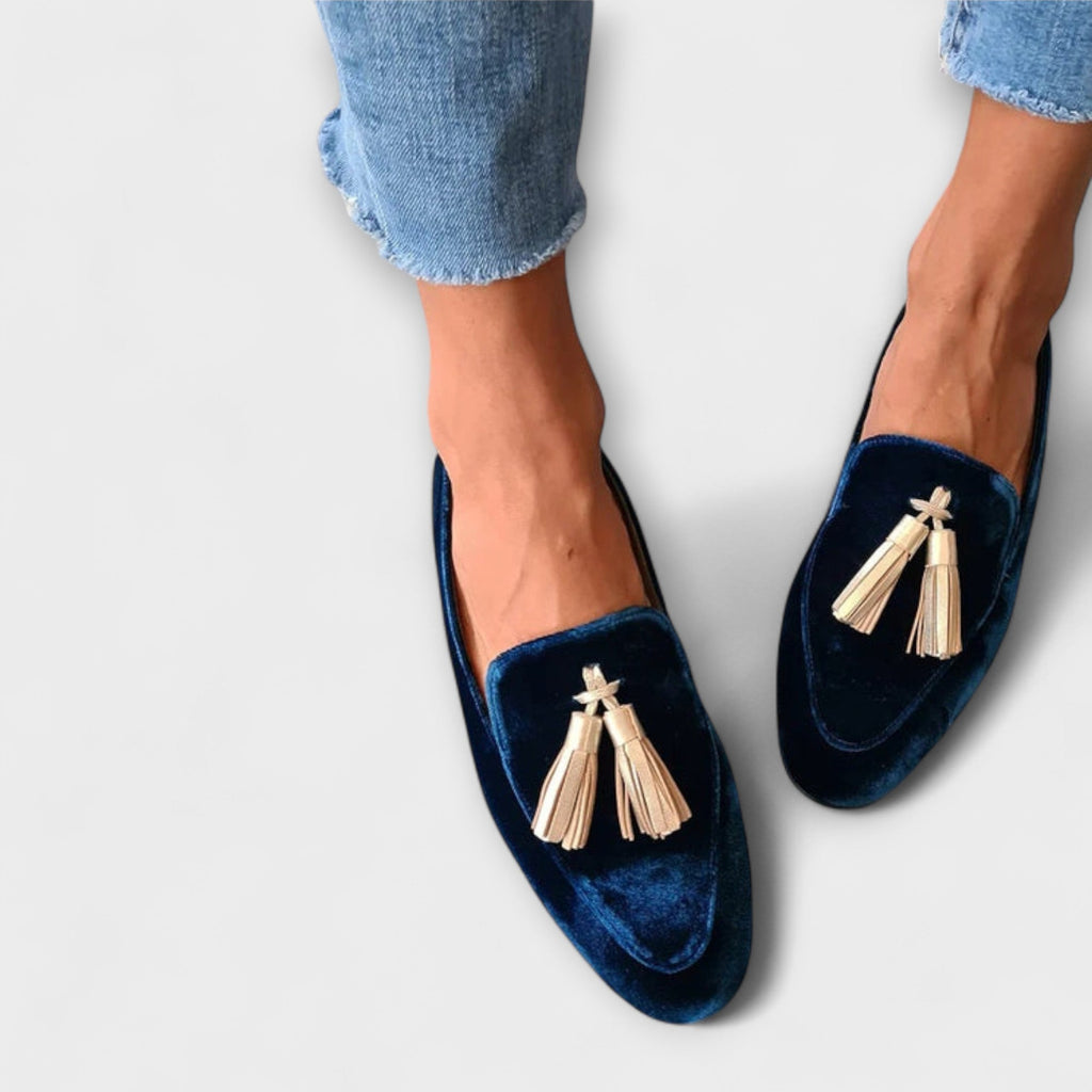Quinnlyn | Mocasines Vintage con Flecos