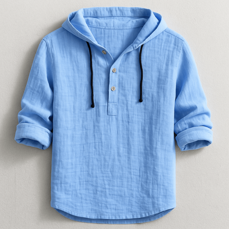 Laurens™ | Camisa casual con capucha
