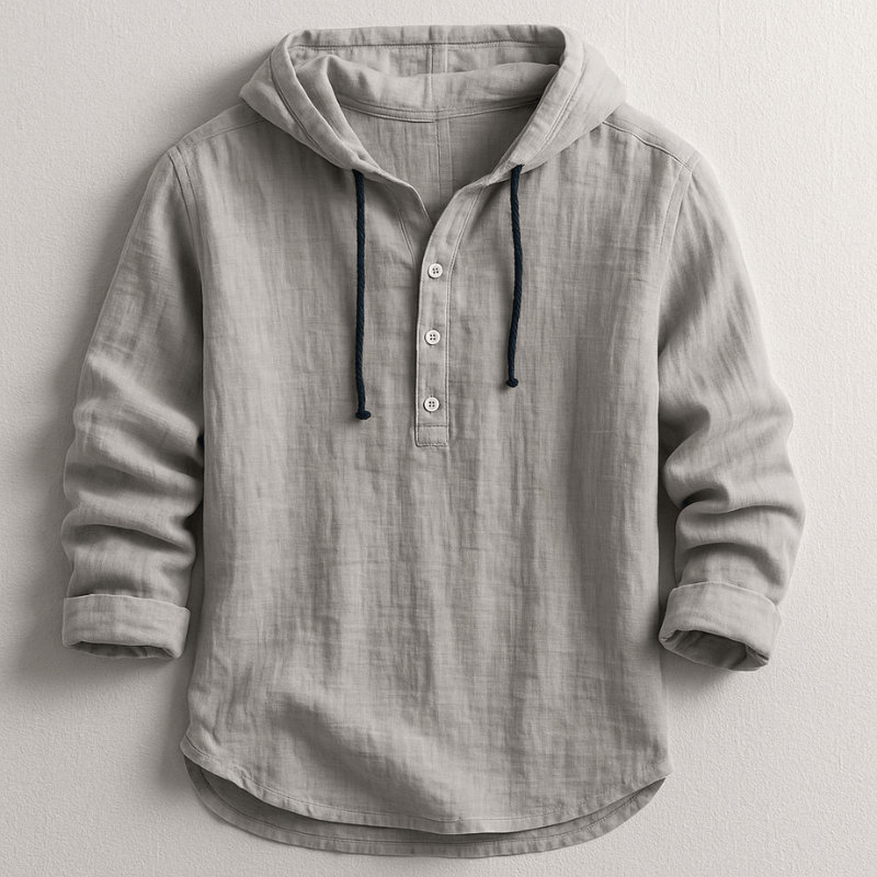 Laurens™ | Camisa casual con capucha