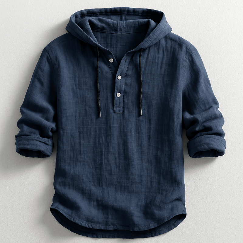Laurens™ | Camisa casual con capucha