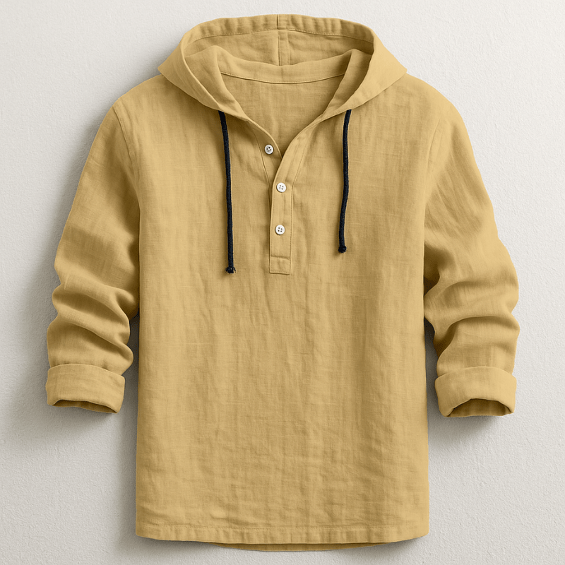 Laurens™ | Camisa casual con capucha
