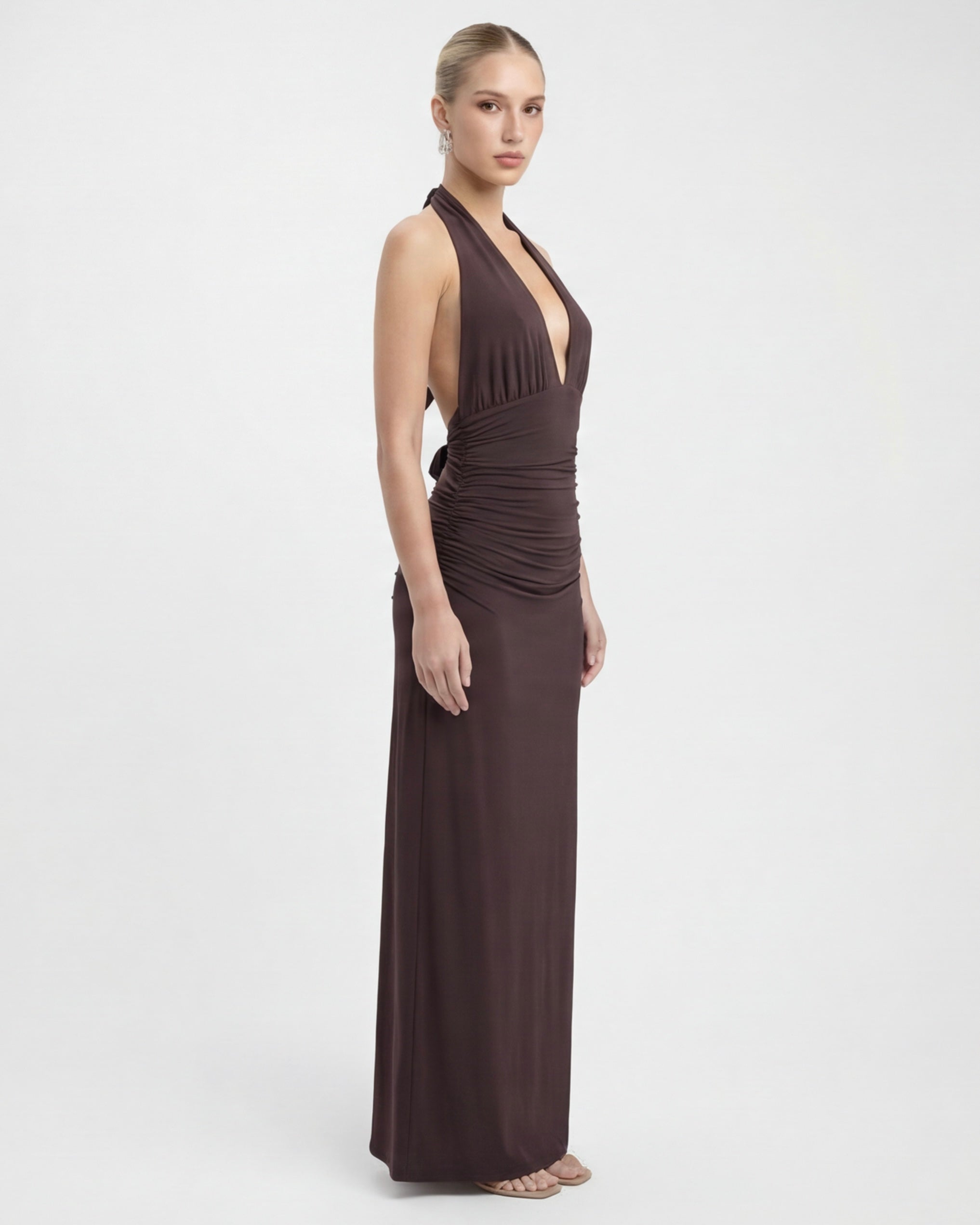 Serrano Madrid | Maxi con cuello halter de Nyx