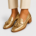 Céleste | Mocasines Dorados