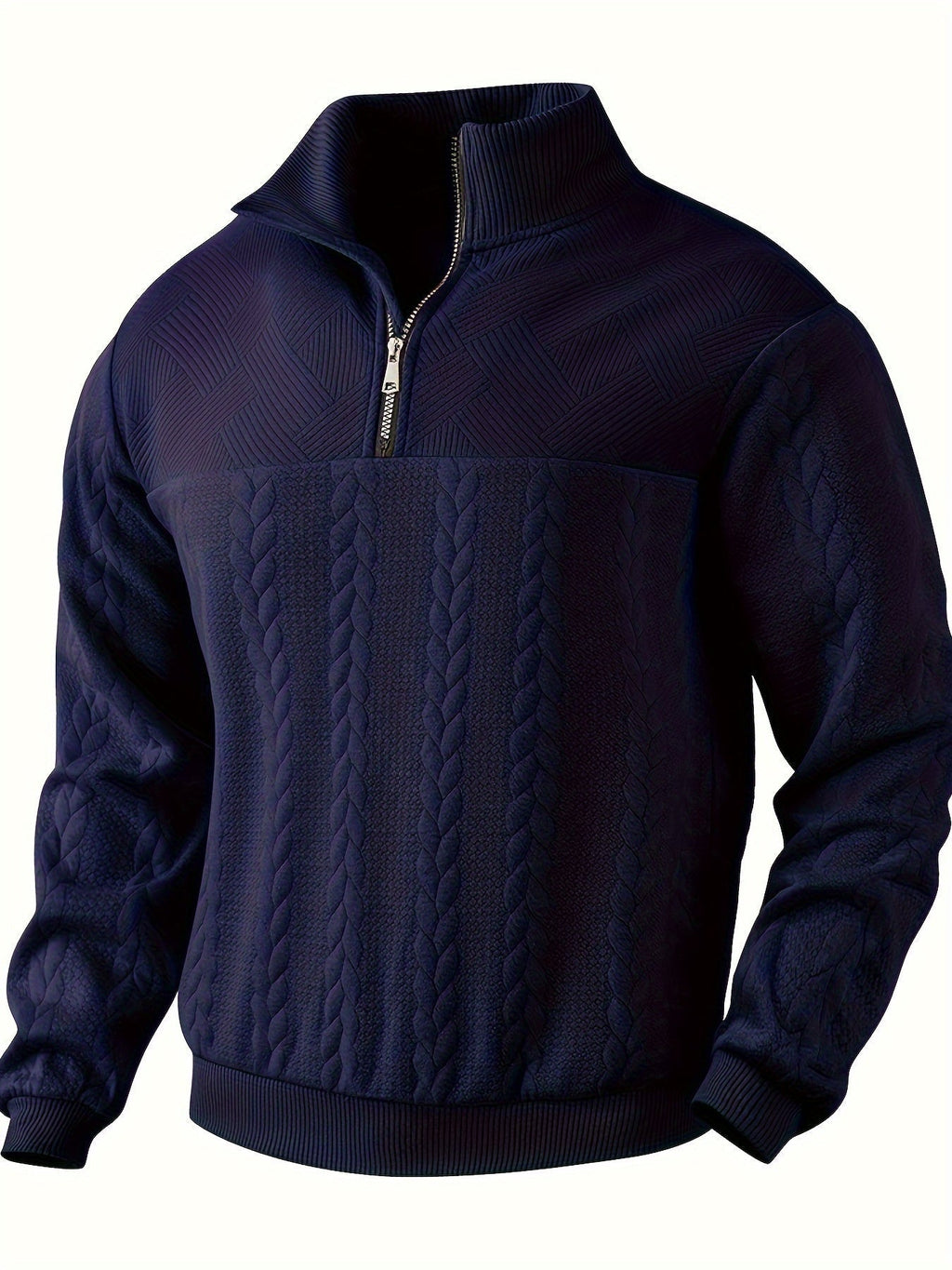 Van Elst Mode® | Chaqueta de Punto con Cremallera