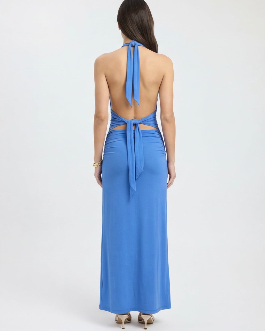 Serrano Madrid | Maxi con cuello halter de Nyx