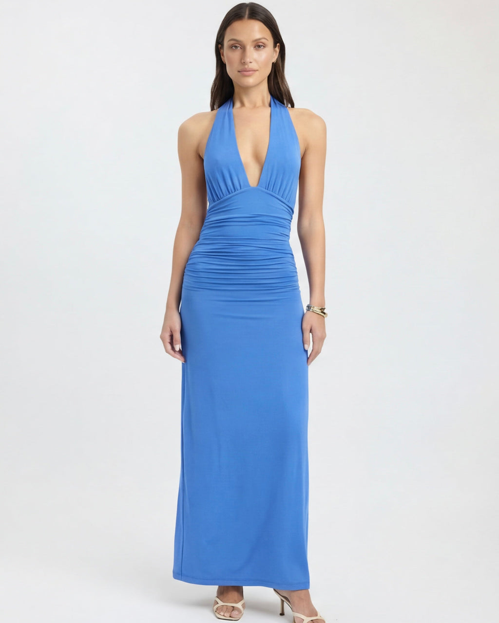 Serrano Madrid | Maxi con cuello halter de Nyx