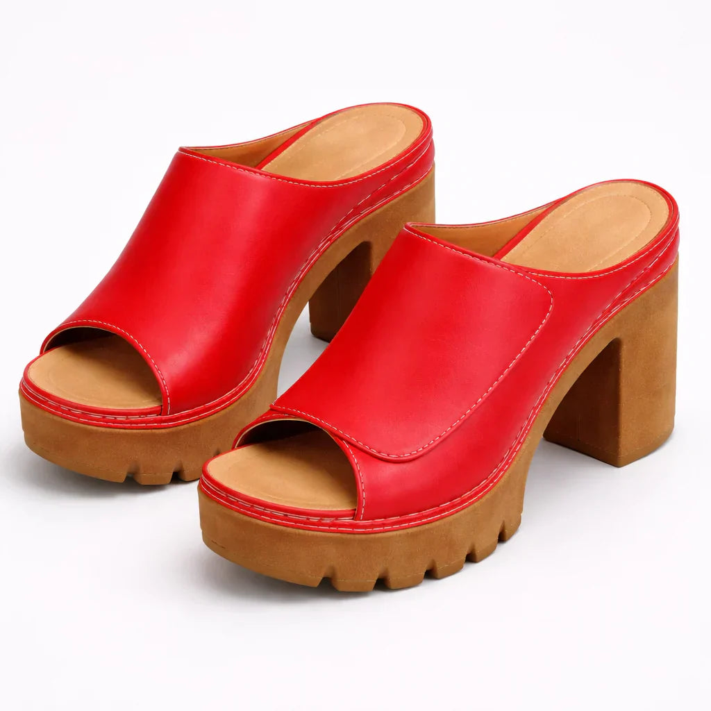 Berylla - Mules de Plataforma con Correa Ajustable