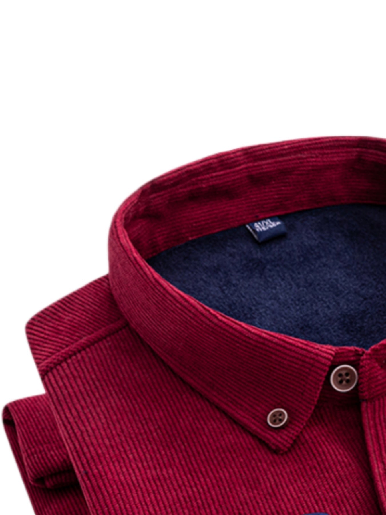 Flyn | Camisa de pana para hombre con forro cálido de fleece