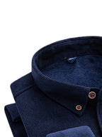 Flyn | Camisa de pana para hombre con forro cálido de fleece
