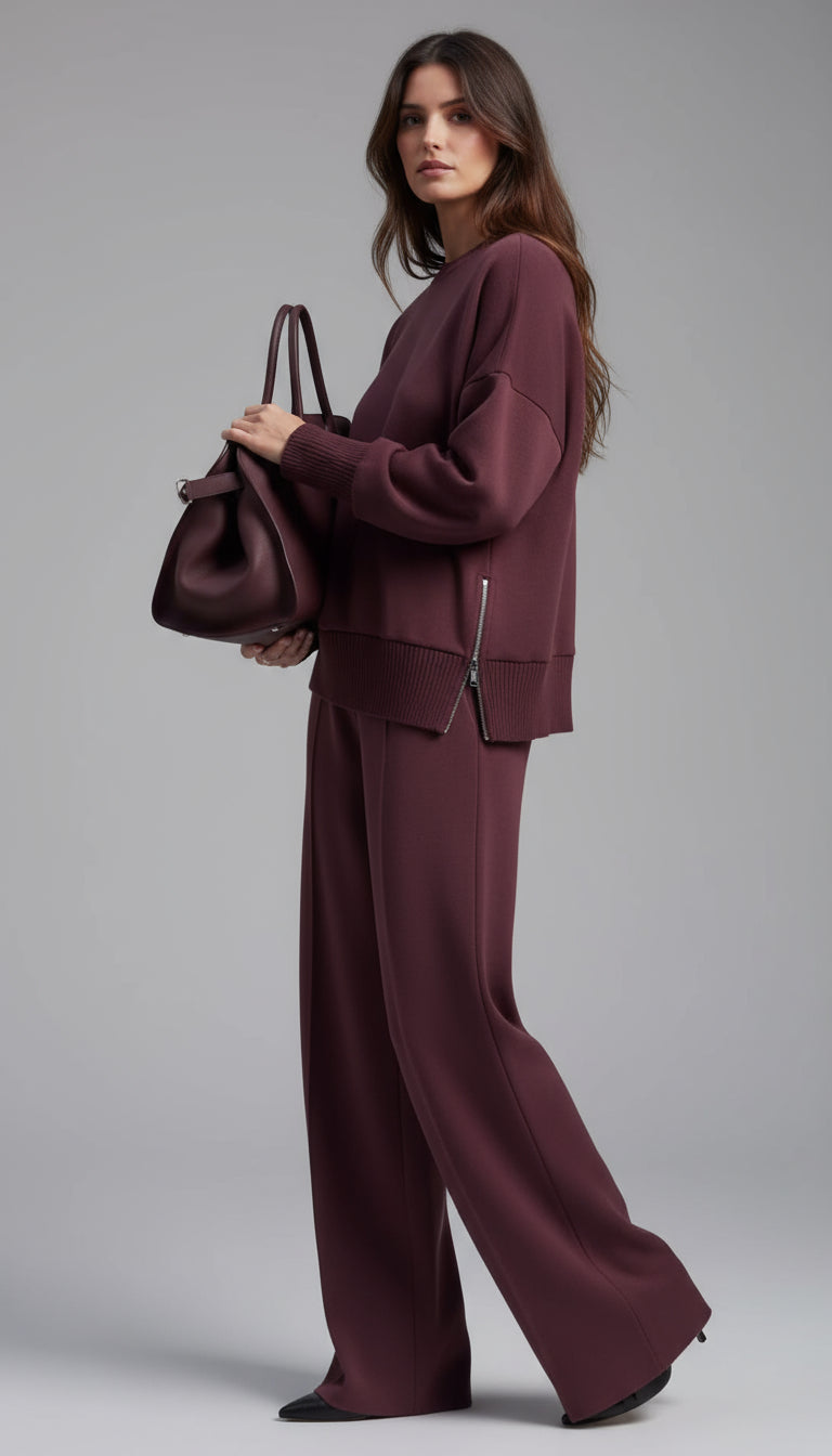 Pilar - Conjunto coordinado de punto de lujo