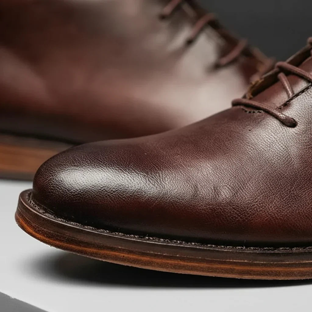 Robbin - Botas De Cuero Hechas A Mano Con Cuero Natural