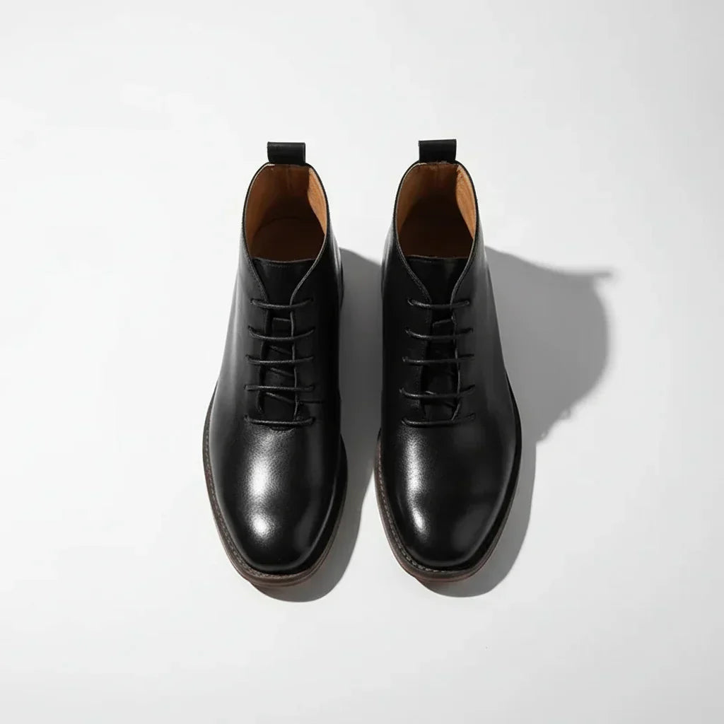 Robbin - Botas De Cuero Hechas A Mano Con Cuero Natural