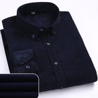 Hendrik | Camisa de pana de algodón premium para hombre