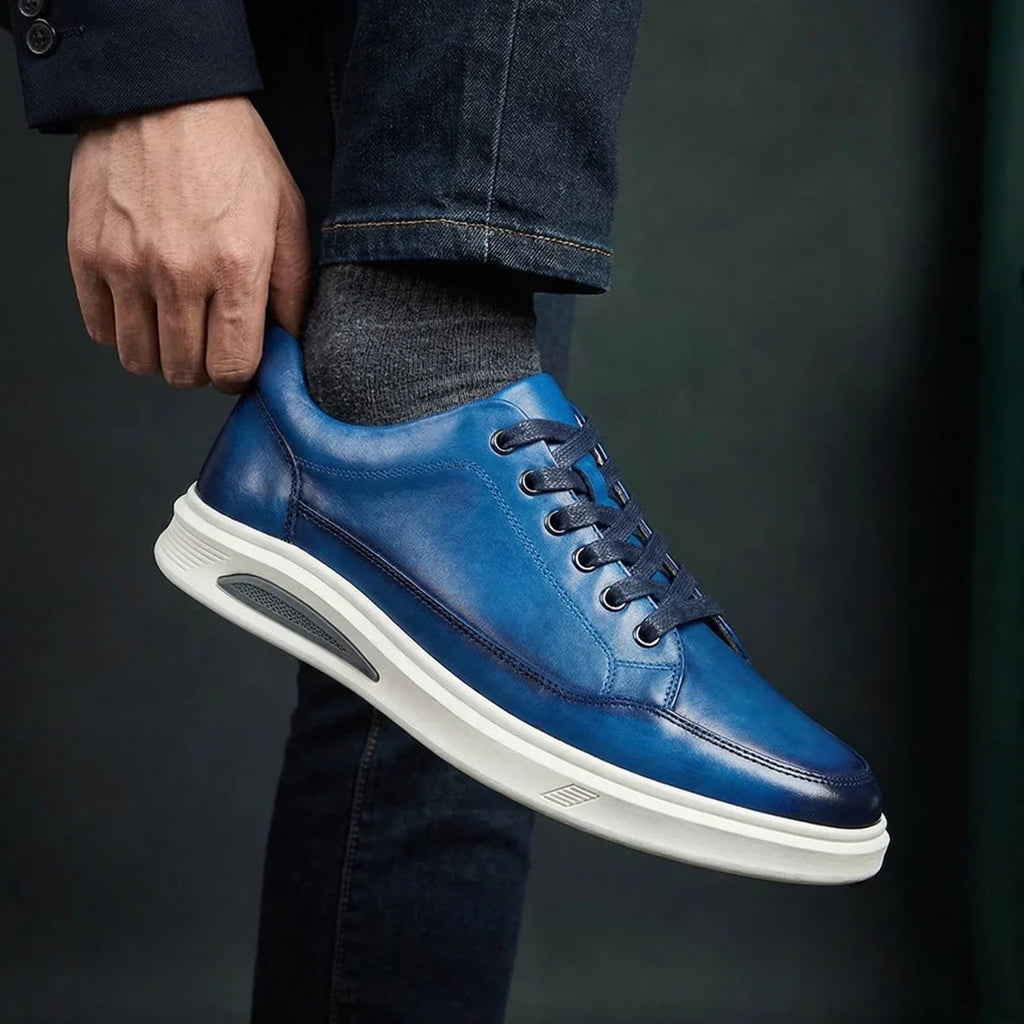 Arayik - Zapatillas Urbanas de Cuero para Hombre