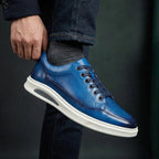 Arayik - Zapatillas Urbanas de Cuero para Hombre