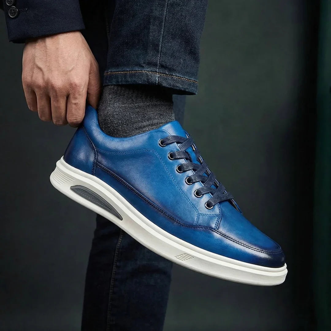 Arayik - Zapatillas Urbanas de Cuero para Hombre
