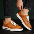 Arayik - Zapatillas Urbanas de Cuero para Hombre
