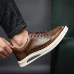 Arayik - Zapatillas Urbanas de Cuero para Hombre