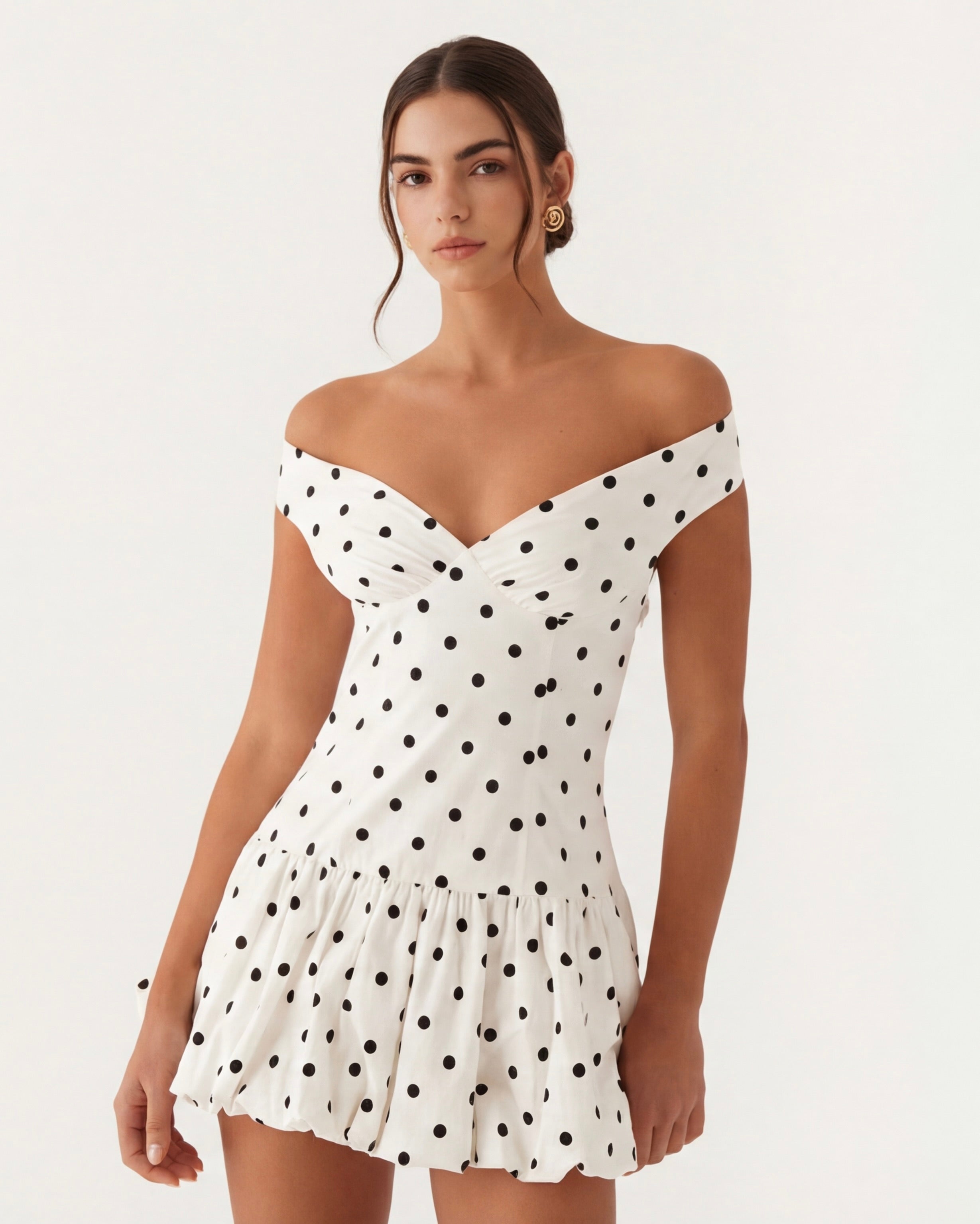 Briana | Vestido Polka Mini
