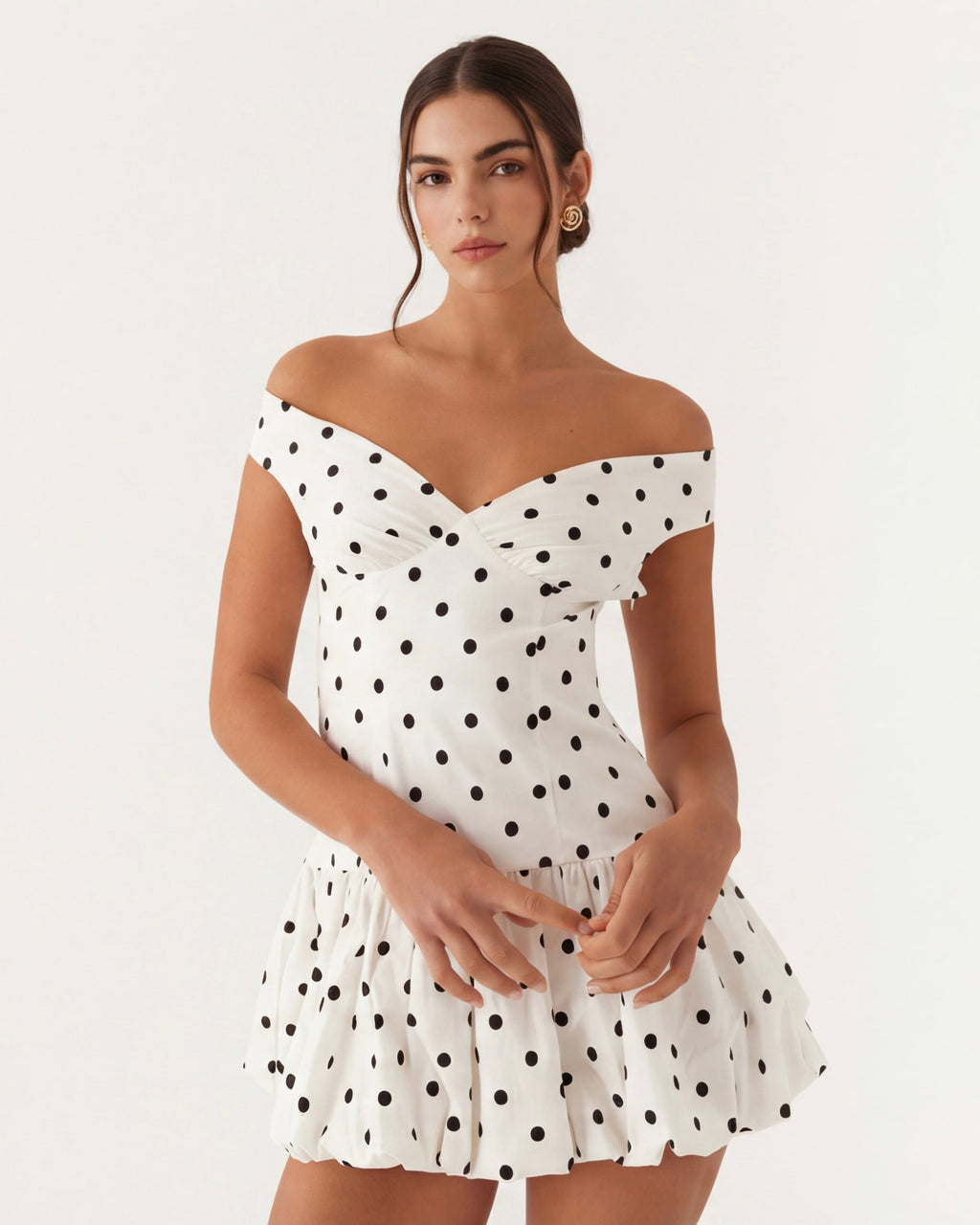 Briana | Vestido Polka Mini