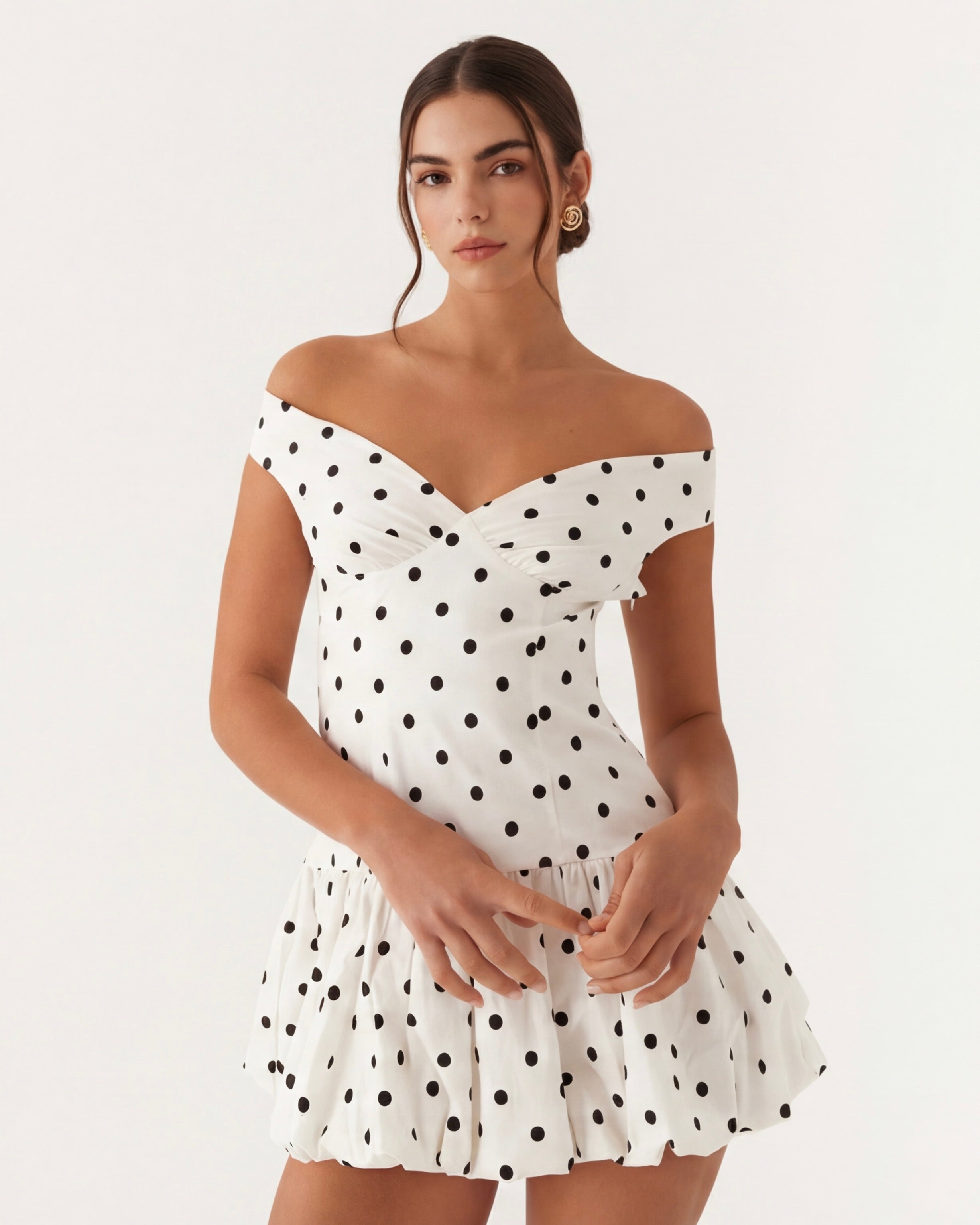 Briana | Vestido Polka Mini