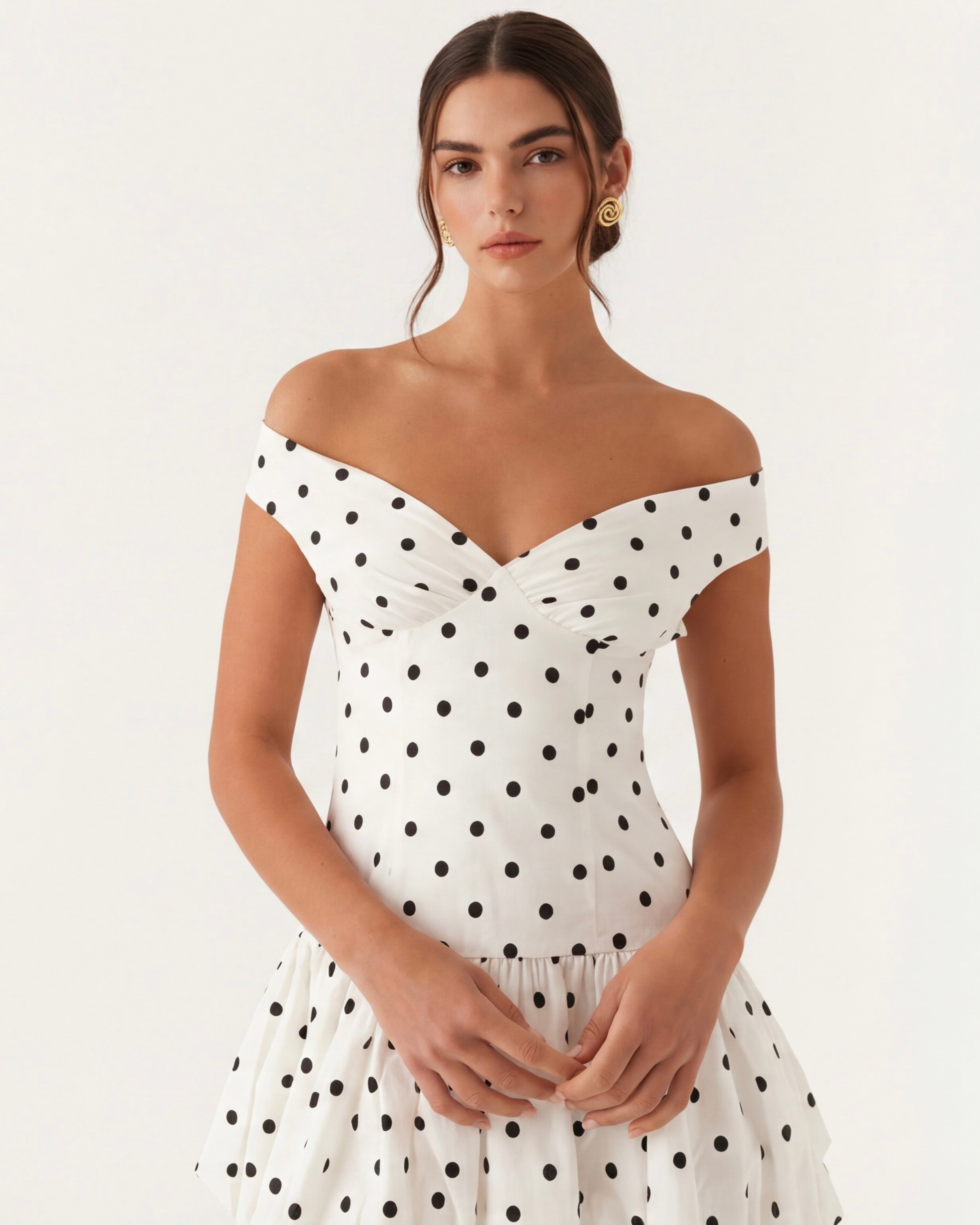 Briana | Vestido Polka Mini