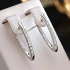Pendientes Sofisticados con Zirconios