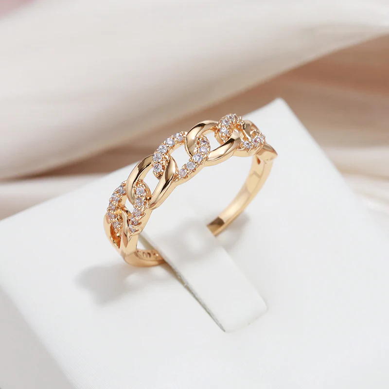 Anillo Oro "Maille Chic"