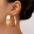 Pendientes Aro Dorado Vintage