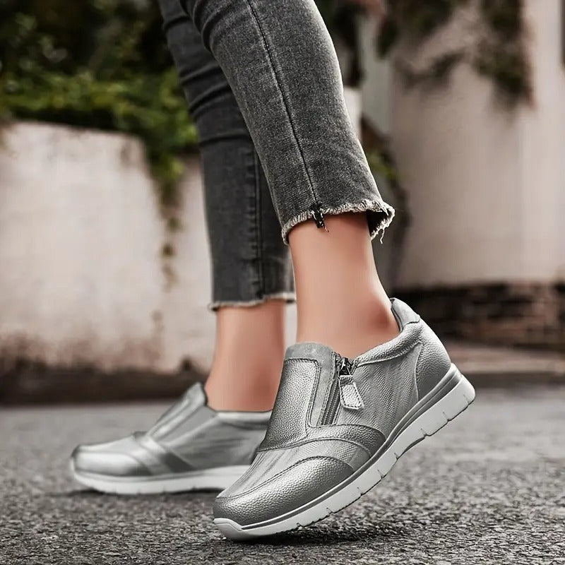 Ruth™ | Zapatillas Ortopédicas Con Cremallera Lateral