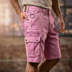 Cyle - Shorts Cargo de Denim Resistentes y Versátiles