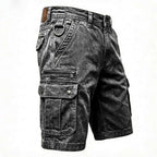 Cyle - Shorts Cargo de Denim Resistentes y Versátiles